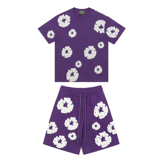 Ensemble violet Denim Trs